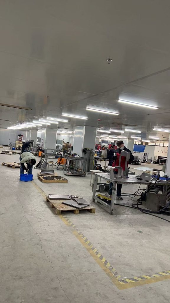 Factory production floor